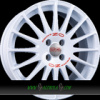 OZ SUPERTURISMO WRC 7x17 4x108 ET48.00 race white + red lettering