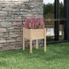 Kvetináč plast béžový VidaXL 50 cm x 50 x 1 cm