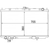 MAHLE Chladič, chlazení motoru BEHR CR 1489 000S