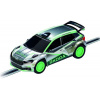 Auto Carrera GO!!! Škoda Fabia RS Rally 2 plast 9cm zelená na karte