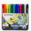 Fixy CENTROPEN aquarelle rozmývateľné štetcové značkovače 8683 (8595013637173)