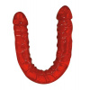 You2Toys Ultra Dongs dvojité gelové dildo červené