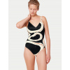Dámske jednodielne plavky Summer Allure OP 01 black - Triumph 40E