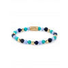 Rebel & Ružové bracelet Winter Blues RR-60043-G-S ladies