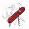 Victorinox Climber barva červená průhledná