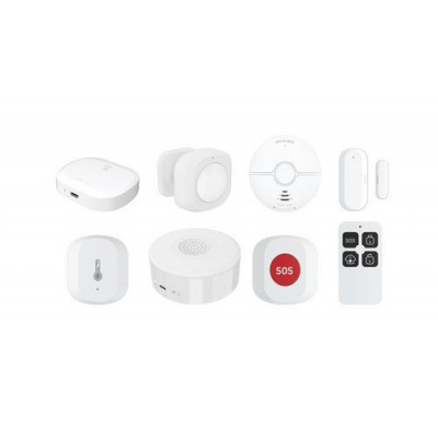 WOOX R7073, Security Kit Pro ZigBee/WiFi, Smart bezpečnostní sada PRO, kompatibilní s Tuya