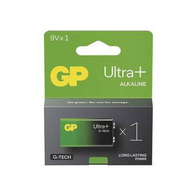 Batéria alkalická GP Ultra Plus 9V (6LR61), 1 ks (B03511)