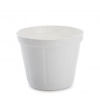 Hrniec Uniplastex Classic UDC16, plast, O16cm, biely