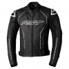 RST 102977 S1 CE MENS LEATHER JACKET černá/ bílá vel.50