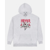 Thrasher mikina THR X TOY MACHINE MONSTER-GRAM - Ash Grey Veľkosť: M