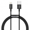 Kábel Baseus CALYS-A01 Superior Fast Charging Datový, USB to Lightning 2.4A, 1m