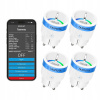 NOUS A8T Mini Inteligentná WiFi Zásuvka 10A s Meraním Spotreby Energie