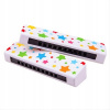 Bigjigs Toys drevená harmonika Hviezdičky