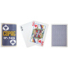 Pokrové karty COPAG PKJ REGULAR 100% plastové modré (Kvalitné plastové pokrové hracie karty, 1 balík)