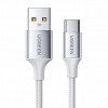 Kábel Ugreen USB - USB typ C 0,5 m biely