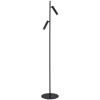 Argon Torre stojaca lampa 2x6 W čierna 7082
