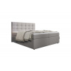 Čalúnená posteľ boxspring SALMA + topper - inari 87 / 140x200