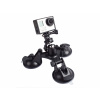 TROJNÁSOBNÁ PRÍSAVKA na sklo pre kameru telefónu GoPro ZÁVIT 1/4 palca