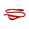 KONG Zero Shock Comfort Leash One Size 1,2 m - polstrované vodítko s otočnou rukoväťou - červené