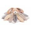 Plyšový zajačik na maznanie Bunny Brown Collector Doudou et Compagnie v darčekovom balení hnedý 28 cm od 0 mes
