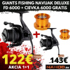 Giants fishing Naviják Deluxe Reel FD 6000 + cívka 6000 ZDARMA 1+1