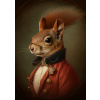 Plagát, Obraz - Squirrel Portrait, Andreas Magnusson, 30 × 40 cm