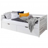 MID.YOU POSTEĽ S ÚLOŽNÝM PRIESTOROM, 100/200 cm biela - Online Only detský nábytok - 000406011015