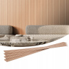 Panely Akustyczne 8Szt 245x16.6x0.9CM Drewno Jesionowe Kolor Ognioodporne