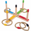 Ringo Bigjigs Toys viacfarebné 45 cm x 19,5 cm (Ringo Šípky pre deti Bigjigs Toys Arkádová hra Ring Throw 45x45)