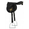 Hobby Horse sedlo pre kone na palici čierne príslušenstvo od Astrup