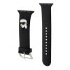 Karl Lagerfeld Karl Head NFT Remienok pre Apple Watch 38/40/41 Black KLAWMSLKNK