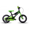 Ghost Powerkid 12 2025 Black-green Veľkosť rámu: One size, Priemer kolies: 12