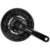 Shimano Kľuky TY501 170mm 42/34/24z. 6/7/8-k. čierny s krytom na štvorhran