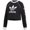 adidas SWEATER čierna,biela Dámska mikina 44