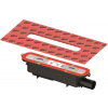 Tece Sifon drainprofile plast černá 673002
