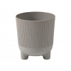 Obal na črepník ARIA JUMPER ECO WOOD plastový d14x15cm