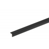 Lišta rohová L 25x25 čierna 275cm