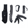 Nôž - Vojenský nôž taktický Rambo MFH Kit Black (Nôž - Vojenský nôž taktický Rambo MFH Kit Black)