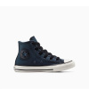 Converse Unisex Kids' Chuck Taylor All Star Dur Canvas High-Top Trainers 410-Navy/Blac 2 (34)