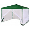 Záhradný stan, pavilon - Pavilón 3X3 G1015 ZELENÁ SO SIEŤ (Pavilón 3X3 G1015 ZELENÁ SO SIEŤ)