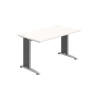 OFFICE PRO s.r.o. HOBIS kancelársky stôl pracovný rovný - FS 1400, biela
