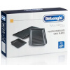 Grilovacie varné dosky s odkvapkávačom pre opekač DeLonghi 5523110001 čierne, 2 kusy