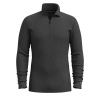 Smartwool M Classic Thermal Merino BL 1/4 Zip charcoal pánské triko dlouhý rukáv Merino - L
