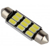 LED 9x 5730 SMD SUFIT Hlinikové chladenie, CANBUS - 41mm, Biela