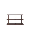 Ferm Living Knižnica Kona Bookcase 2x2, dark stained