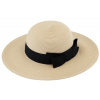 Fiebig - Headwear since 1903 Dámsky letný slamený klobúk Fiebig so širokou strieškou - Brim Hat Natur Veľkosť: 57 cm (M)