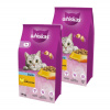 WHISKAS Sterile 2x3,8kg – suché krmivo pre dospelé mačky po kastrácii, s lahodným kuracím mäsom
