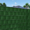 Plotový panel pre súkromie v záhrade, PVC, 35 x 0,19 m, zelený Springos