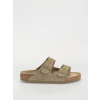 Birkenstock Arizona Suede Leather Regular (faded khaki) 45, šedá