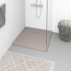 vidaXL Sprchová vanička SMC hnedá 90x90 cm - Hnedá - 696-142610